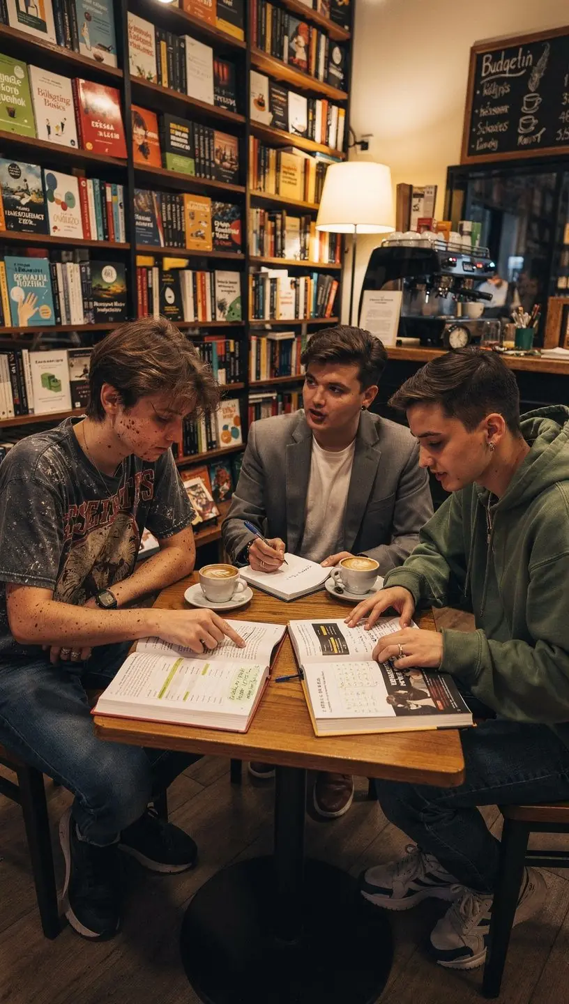 Pénzügyi célok kitűzése és elérése, vizuális útmutató a pénzügyi tudatosság fejlődéséhez.